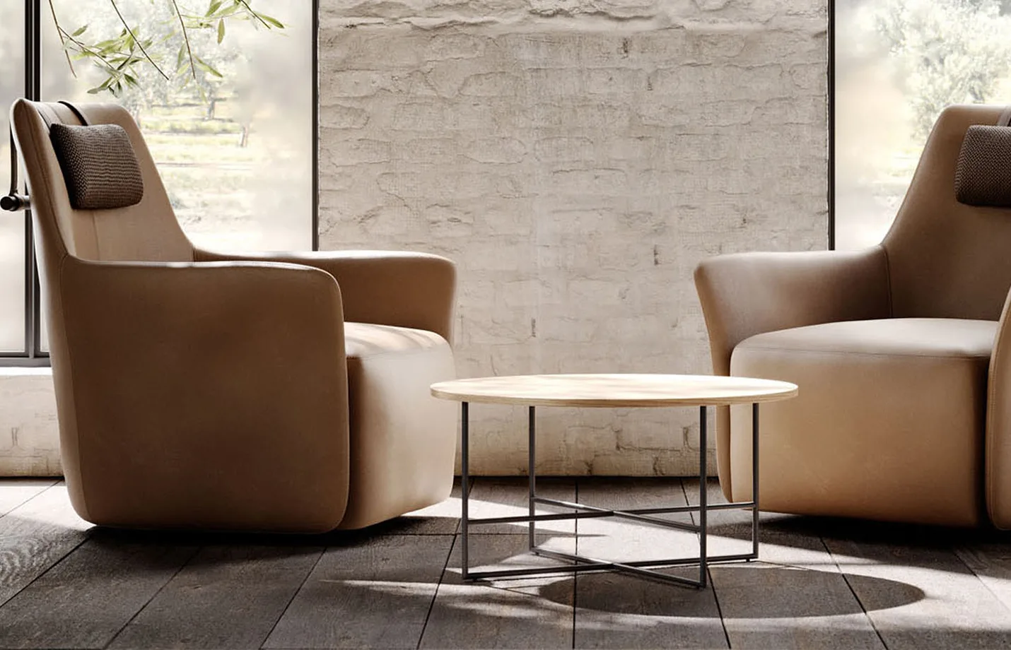 Indoor Lounge Chairs Fabiia