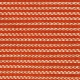 Polyester Rubelli Orange stripe