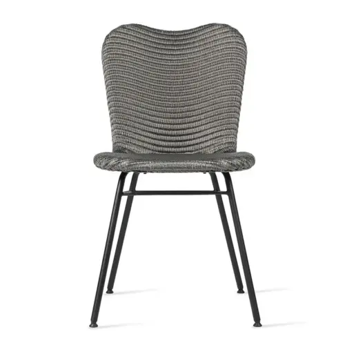 lily dining chair steel A base