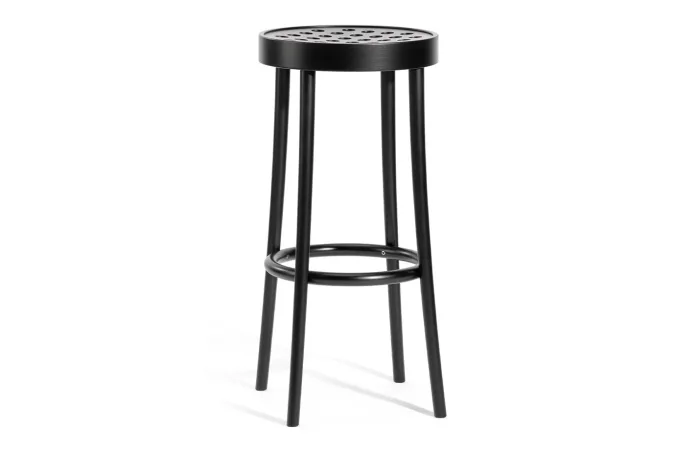 822 high barstool black