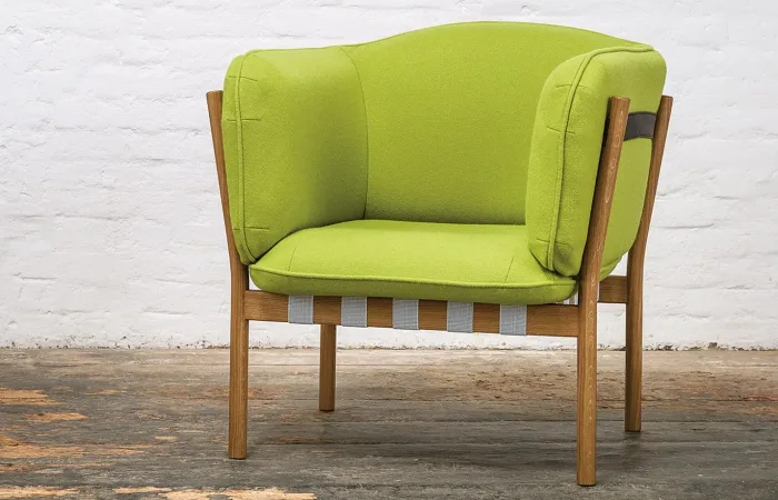 Dowel upholstery armchair 5
