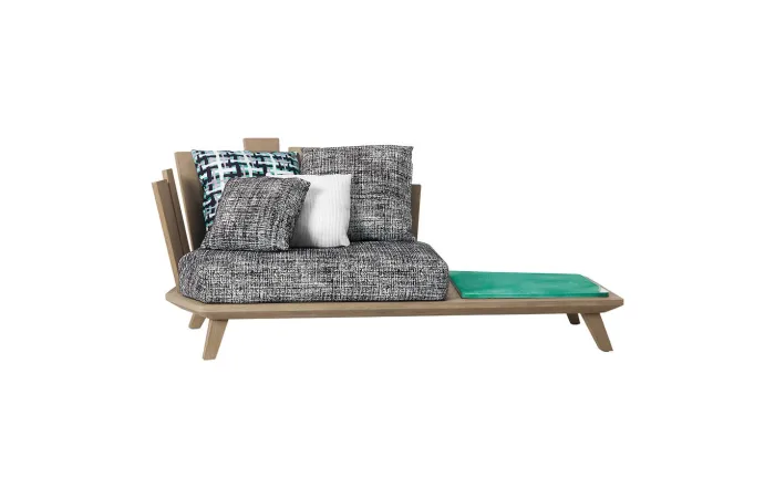 rafael lounge armchair with coffee table