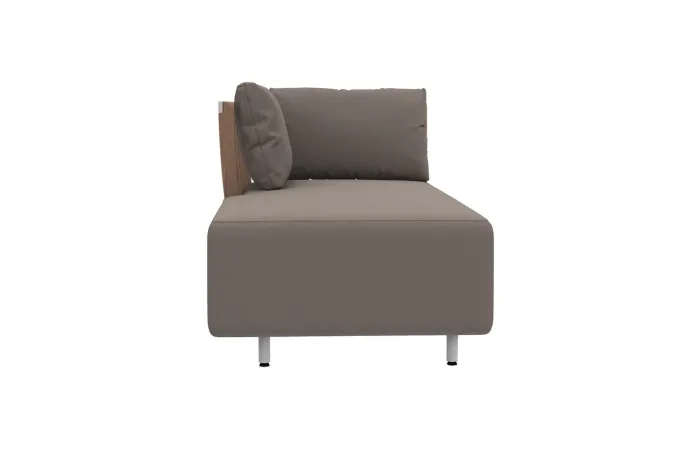 Swing daybed side view