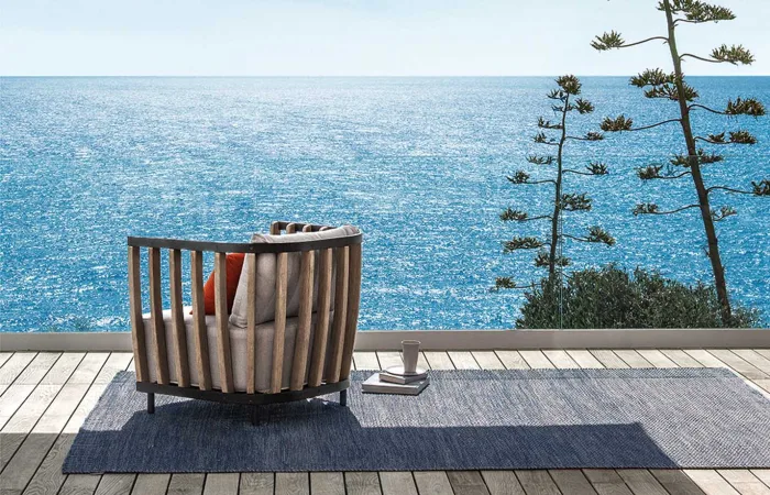 Swing lounge Armchair 001