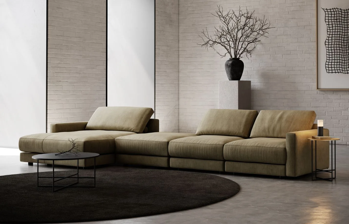 edward modular sofa ls 24