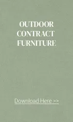 Outdoor furniture hover banner